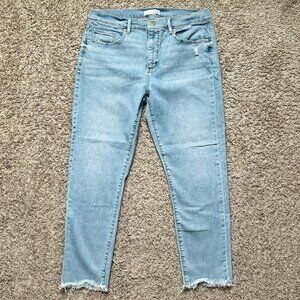 LOFT Modern Skinny Cropped Jean / Size: 12 - Light wash / GREAT condition